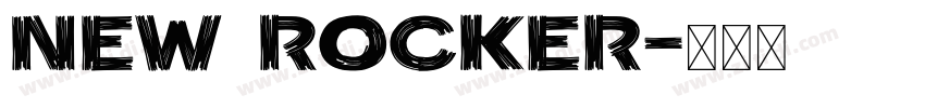 New Rocker字体转换